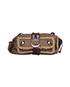 Flight Shearling Shoulder Bag, front view